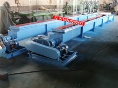 無軸螺旋輸送機(jī)，含水量30%污泥輸送機(jī)，LS320-8米無軸螺旋輸送機(jī)